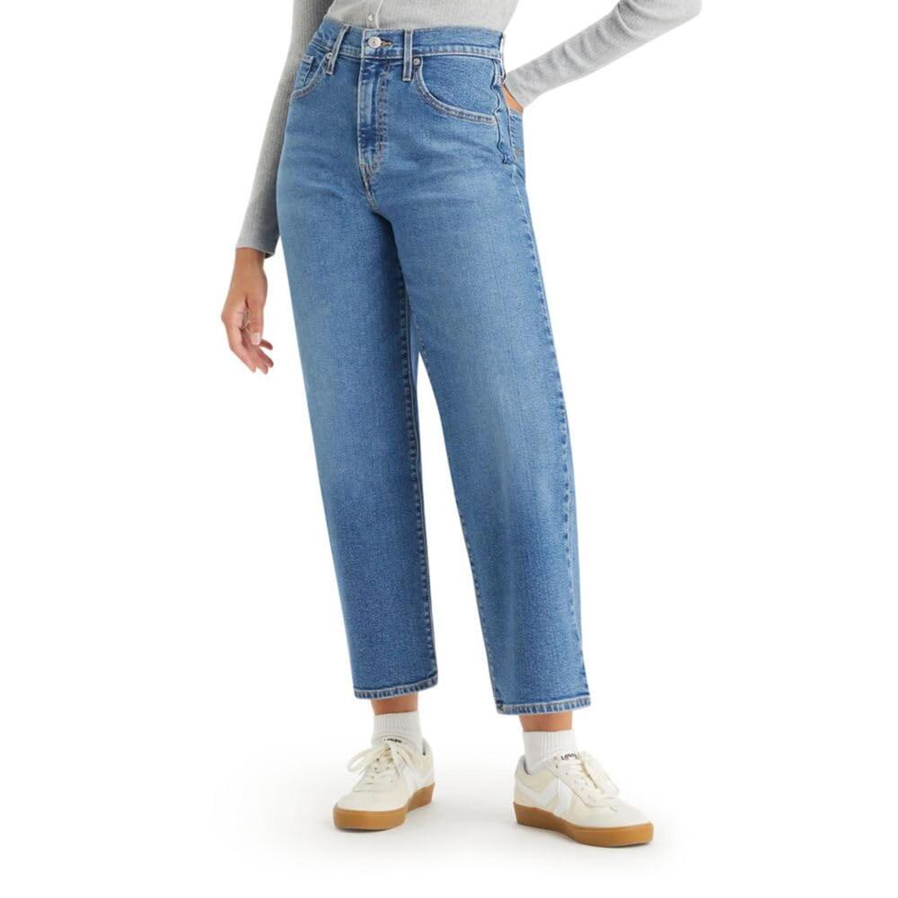 Levi's Women's High-Rise Wide Leg Medium Wash Jeans -Size 30